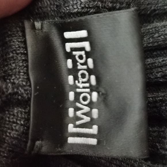 Wilford Grey Ribbed Turtleneck Sweater Dress - Picture 5 of 6